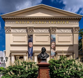 Maxim Gorki Theatre in Berlin-Mitte, Germany, Europe