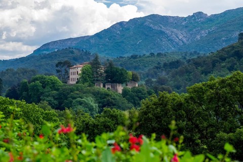 Vauvenargues Castle, residence, studio and place of death of Pablo Picasso from 1958-1973,