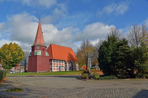 Europe, Germany, Lower Saxony, Hamburg Metropolitan Region, Altes Land, Stade District, St.
