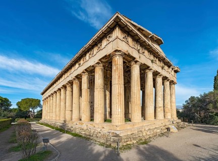 Temple of Hephaestus, Ancient Agora of Athens, Greece, Europe