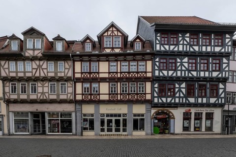 Bad Langensalza, Historic Old Town, Thuringia, Germany, Europe