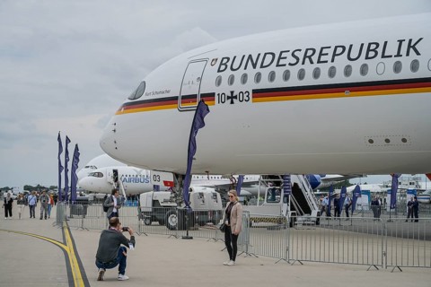Air Force Air Wing, Airbus A350, Kurt Schumacher, ILA 2024, International Aerospace Exhibition