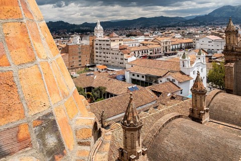 Cathedral of the Immaculate Conception, Cuenca, Ecuador, South America