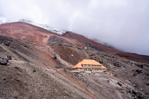 Refugio Cotopaxi (Jose Ribas), Cotopaxi, Cotopaxi National Park, Latacunga, Ecuador, South America