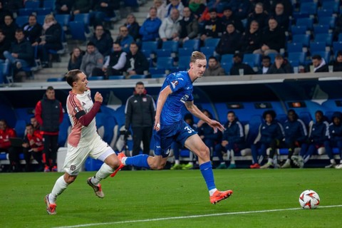 Football UEFA Europa League, 2024/25 season, matchday 4: TSG Hoffenheim v Olympique Lyon. Picture:
