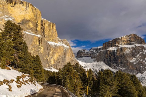 Passo Sella, South Tyrol, Italy, Europe