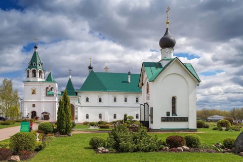 Savior Transfiguration Monastery in Murom city, Russia, Europe