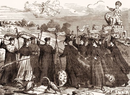 A satiric pamphlet about Molinism and Jansenism in the 17th Century