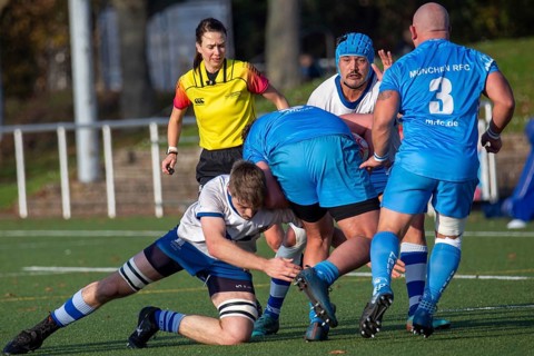 09.11.2024, Rugby 1st Bundesliga South/West, Season 2024/25, Matchday 7: TSV Handschuhsheim vs