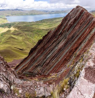 Pallay Punchu Rainbowmountain, Layo, Peru, South America