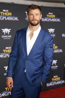 Chris Hemsworth at the World premiere of 'Thor: Ragnarok' held at the El Capitan Theatre in