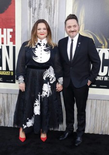 Ben Falcone and Melissa McCarthy at the Los Angeles premiere of 'The Kitchen' held at the TCL