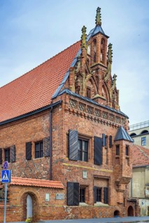 House of Perkunas is one of the most original and Gothic secular buildings, located in the Old Town