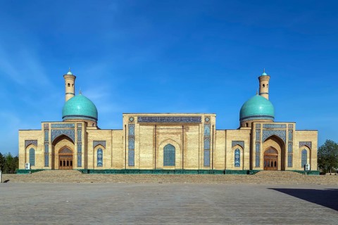 Cathedtal Mosque Hazrati Imam, Tashkent, Uzbekistan, Asia