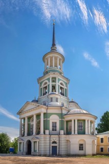 Church of the Savior Not Made by Hands in Boris and Gleb Monastery in Torzhok, Russia, Europe