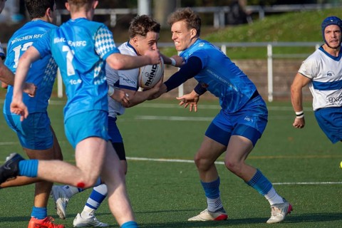 09.11.2024, Rugby 1st Bundesliga South/West, Season 2024/25, Matchday 7: TSV Handschuhsheim vs