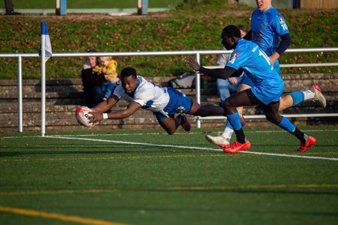 09.11.2024, Rugby 1st Bundesliga South/West, Season 2024/25, Matchday 7: TSV Handschuhsheim vs