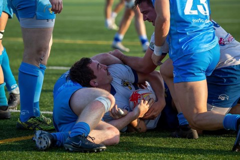 09.11.2024, Rugby 1st Bundesliga South/West, Season 2024/25, Matchday 7: TSV Handschuhsheim vs