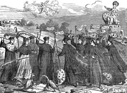 A satiric pamphlet about Molinism and Jansenism in the 17th Century
