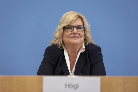Eva Högl, Parliamentary Commissioner for the Armed Forces, recorded during the presentation of the