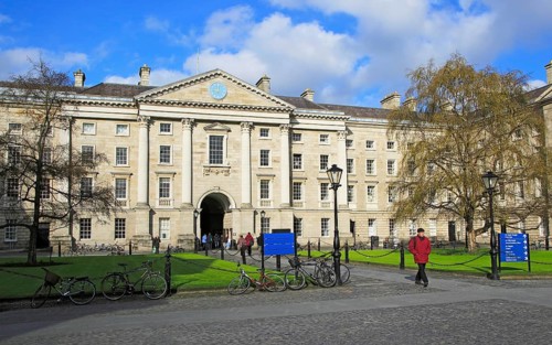 Regent House, Trinity College university, city of Dublin, Ireland, Irish Republic, Europe