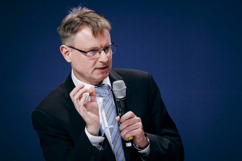 Stefan Kooths, German economist, recorded at the event, Wir hören zu | Gipfel der CDU/CSU-Fraktion
