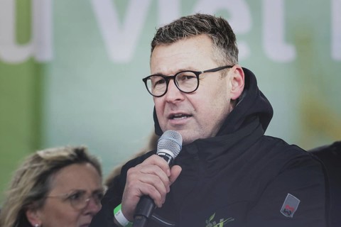 Claus Hochrein, board member of LsV-Bayern, board member of LSV-Deutschland, taken as part of the