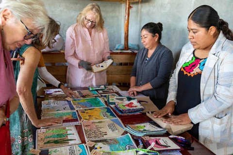 Tanivet, Oaxaca, Mexico, Virtually all the men in this small village have left for the United