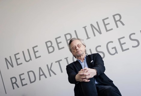 Peter Brandt, recorded during an interview at the NBR office in Berlin. 09.05.2022