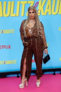 Yoncé Bankis at the premiere of the Kaulitz & Kaulitz (Netflix) reality series at the Delphi cinema