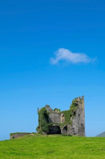 Ballycarbery Castle, Caherciveen, County Kerry, Ring of Kerry, Ireland, Europe