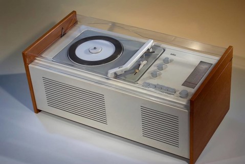 Braun Radio sk 61, Radio und Plattenspieler