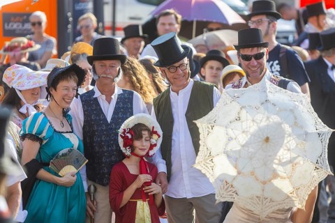 Dresden celebrated the 250th birthday of Caspar David Friedrich with a birthday party and a big