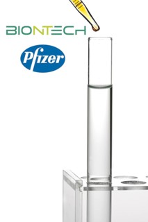 Vaccine against Corona, Biontech and Pfizer, Studio