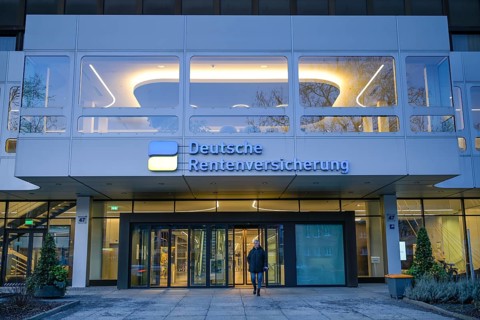 German Pension Insurance, Hohenzollerndamm, Wilmersdorf, Berlin, Germany, Europe