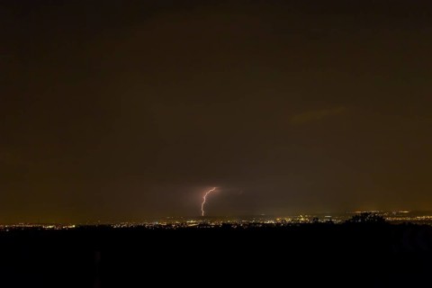 Thunderstorm over Dresden