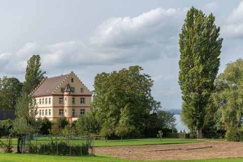 Niederzell, Reichenau Island, Windegg Castle, Park, Garden, Lake Constance, Baden-Württemberg,