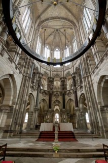 Magdeburg cathedral, Ceiling, Magdeburg, Saxony Anhalt, Germany, Europe