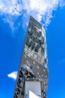 The Antwerp Port Authority building, Havenhuis, former fire brigade barracks in the harbour,