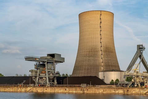 The Heyden power plant, coal-fired power plant, which was shut down in July 2021 and kept as a grid