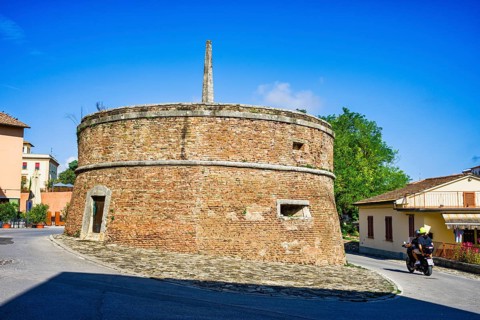 Il Torrione, Castle Keep, Colle di Val d'Elsa, Tuscany, Italy, Europe
