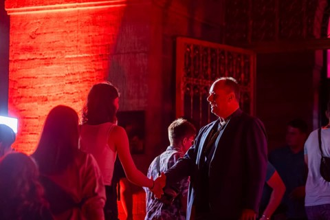 On 18 September 2024, the @Nachtschicht started again at 9 pm in Dresden City Hall. Dresdeners who