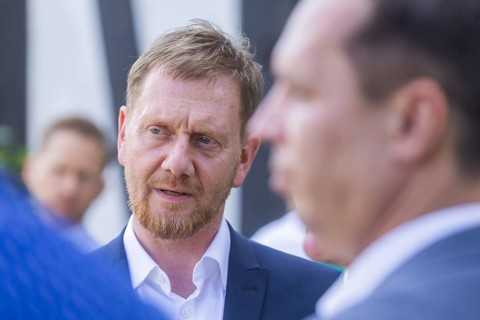 Minister President Michael Kretschmer visits Schneeberg on the occasion of Bergstreittag, Fundgrube