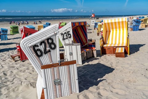 North Sea island of Langeoog, early summer, shortly after the first easing of the lockdown in the