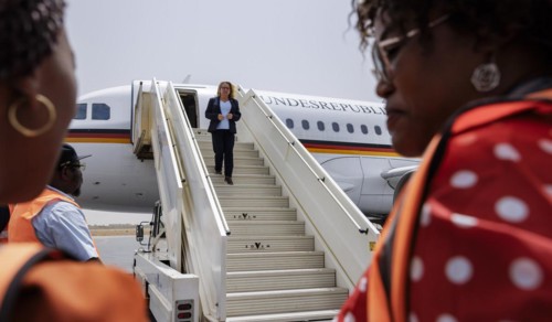 Svenja Schulze (SPD), Federal Minister for Economic Cooperation and Development in Ouagadougou, 4