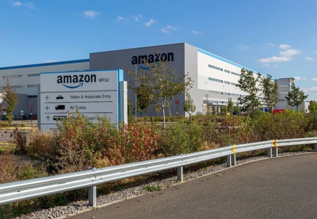 Amazon Fulfilment centre BRS2, warehousing and distribution building, Symmetry Park, Swindon,