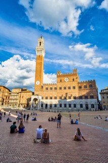 Piazza del Campo, Siena, Tuscany, Italy, Europe