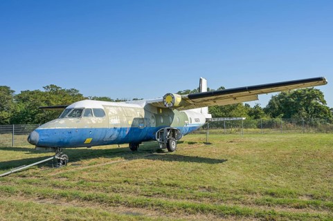 Aircraft Nord 262 of Tempelhof Airways, Tempelhof Airport, Tempelhofer Feld, Tempelhof, Berlin,