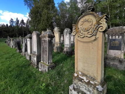 Jewish cemetery, Jewish cemetery Burgkunstadt, one of the largest Jewish country cemeteries in