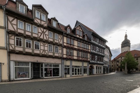 Bad Langensalza, Historic Old Town, Thuringia, Germany, Europe